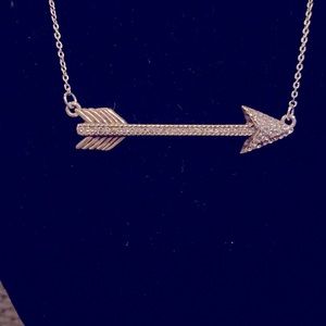 Brighton reversible arrow choker silver